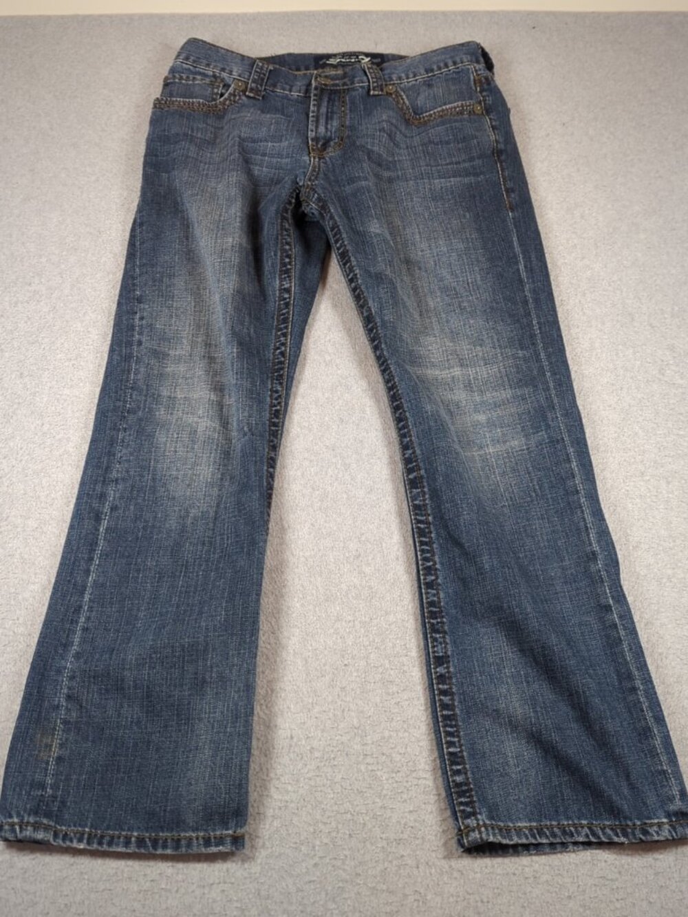 Seven7 Jeans Men's 32x30 (Actual 33x29) Blue Denim Straight Fit Classic
